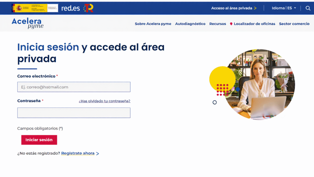 Formulario solicitud Kit Digital paso a paso