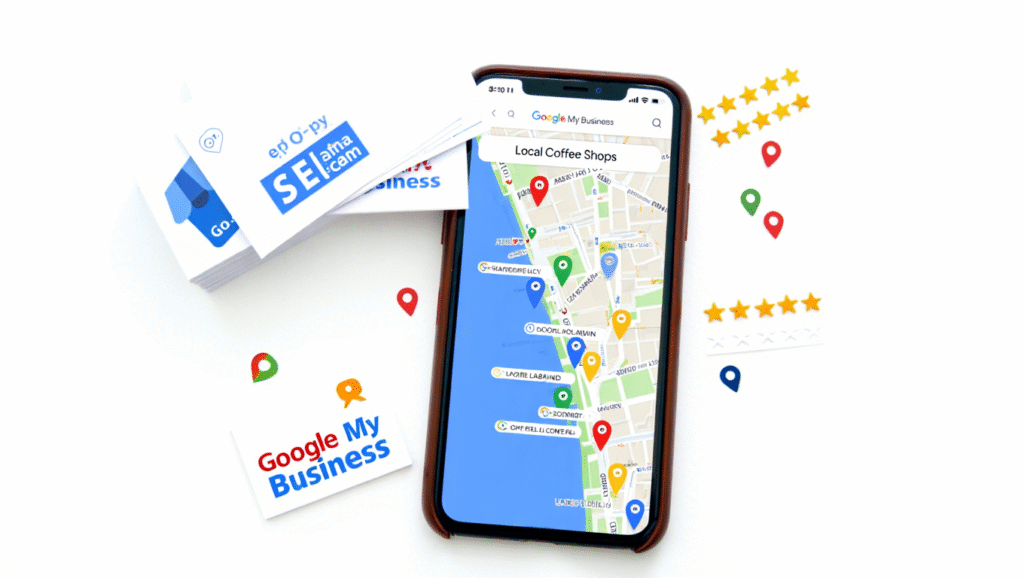 google my business telefono