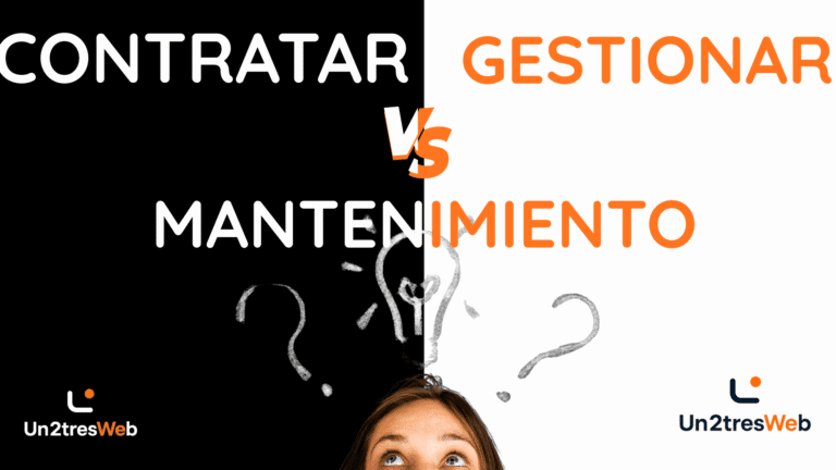 contratar mantenimiento web