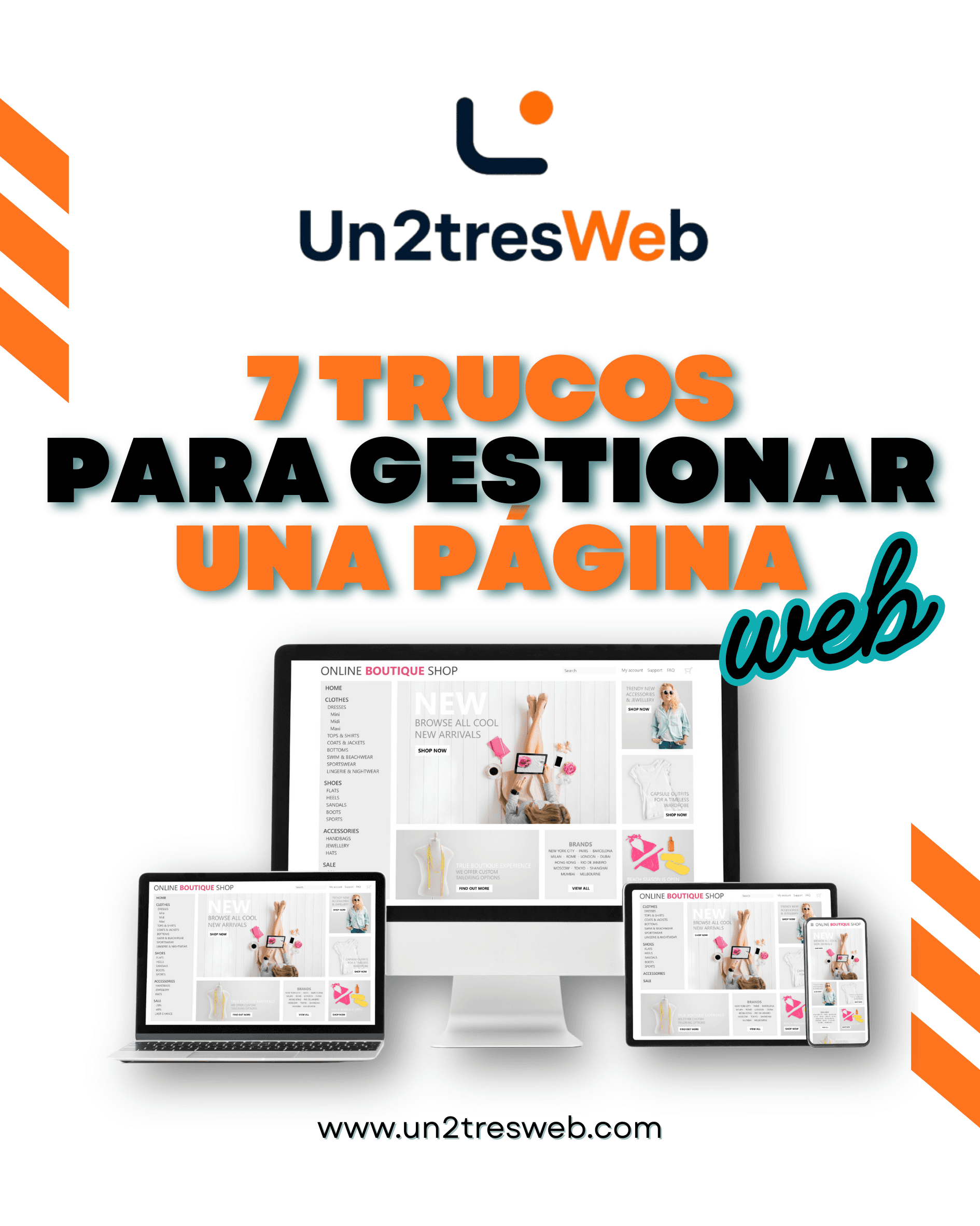 gestionar tu pagina web