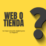web profesional o tienda online