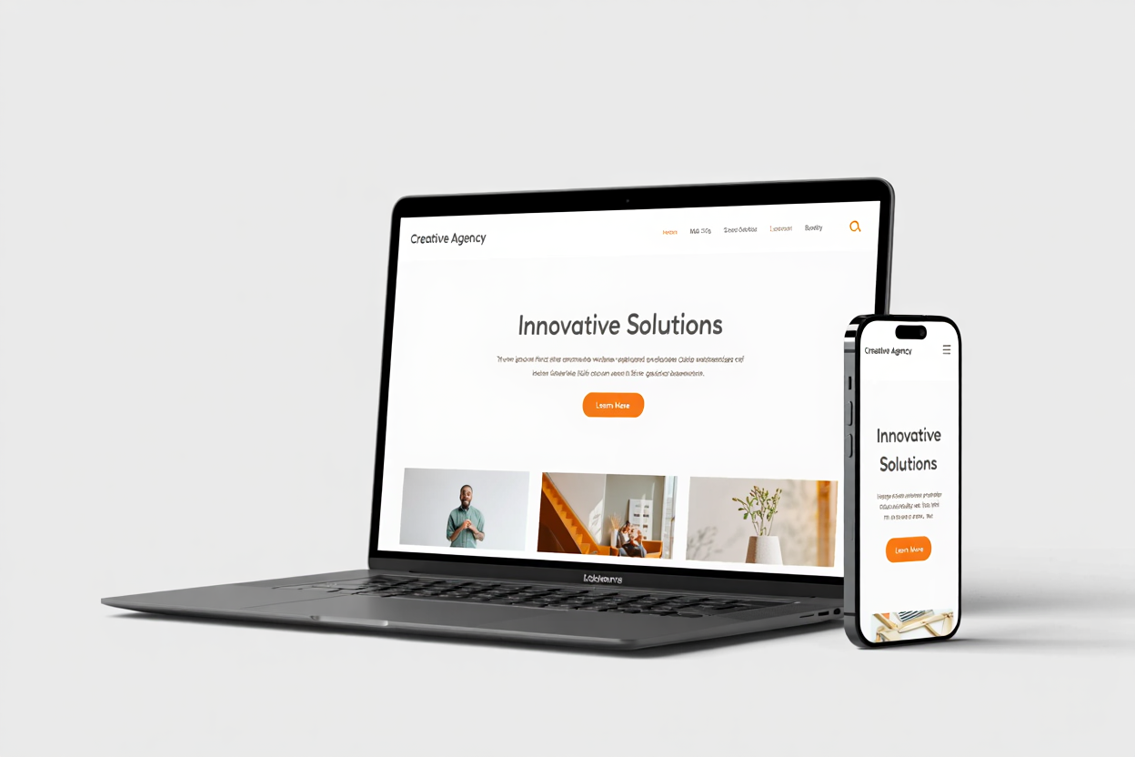Diseño web profesional en Córdoba optimizado para móviles, tablets y ordenadores, mostrando proceso de desarrollo y rendimiento web